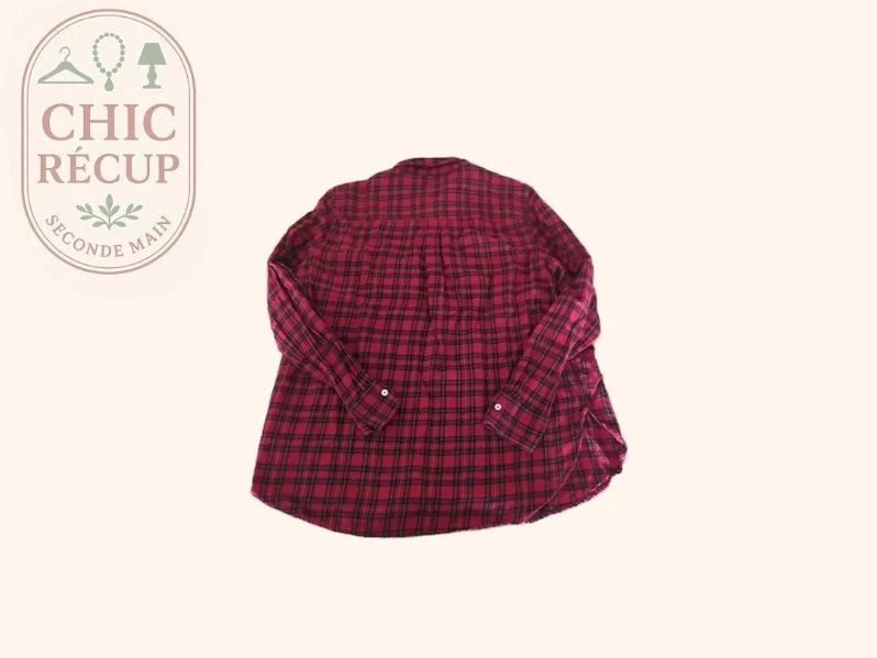 Camisa Sin marca - S - Rojo - Cuadros – photo 3